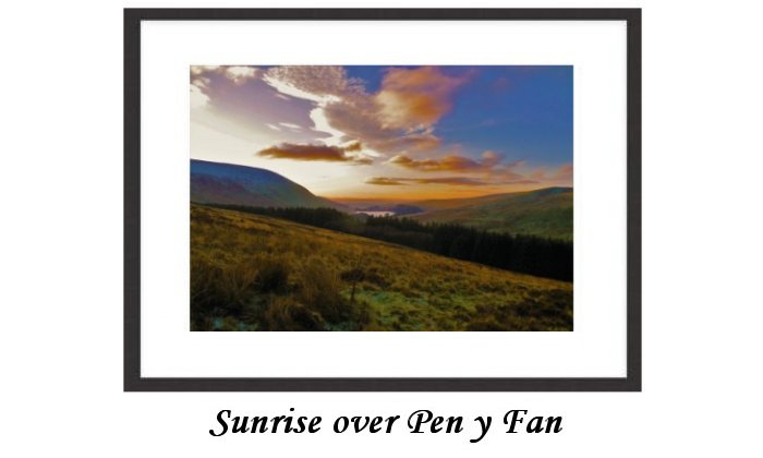 Brecon Beacons Framed Prints